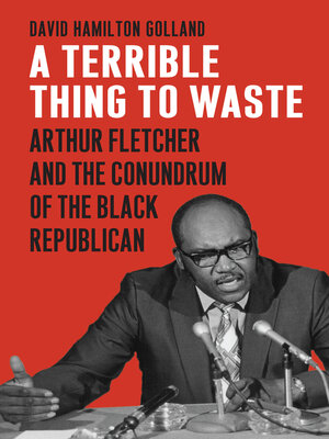 cover image of A Terrible Thing to Waste